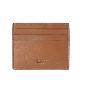 Osprey Wesley Leather Card Holder / Tan